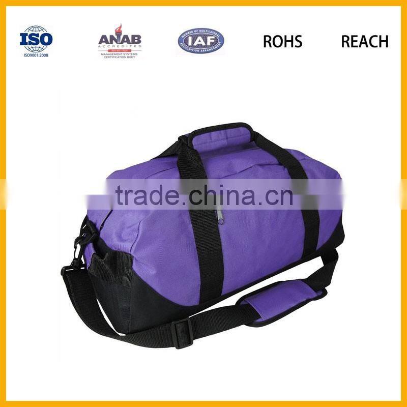2016 New Design custom Wholesale travel Gym bag for sports