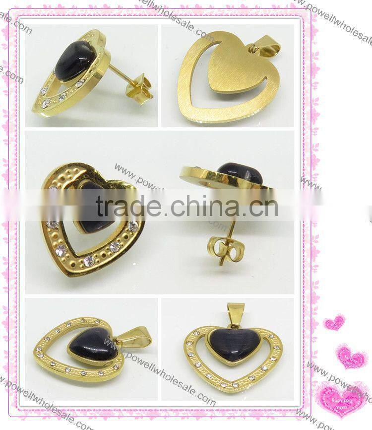 Fashion Wholesale Latest small pearl jewelry necklace set