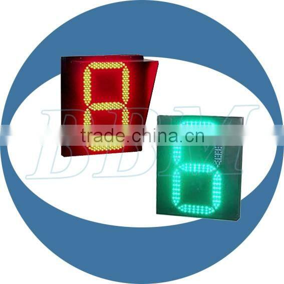 countdown traffic flashing light timer