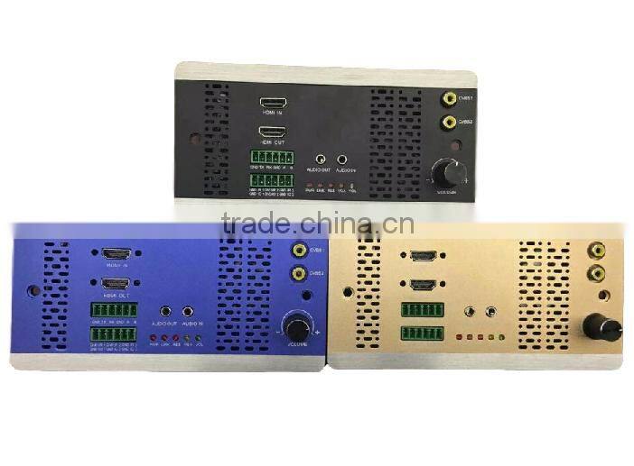 With POE power supply feature IP-based matrix switcher