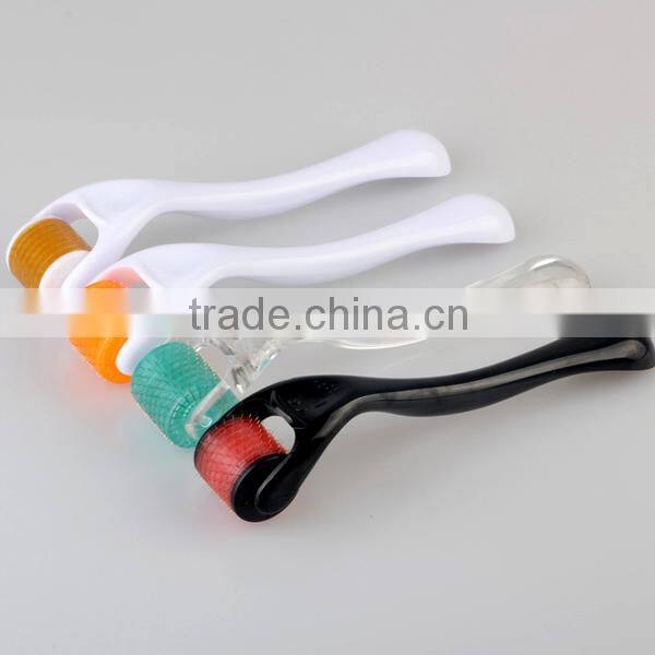 professional 540 Titanium alloy needle derma roller,derma roller mirconeedle skin roller, beauty roller scar treatment 1.5mm