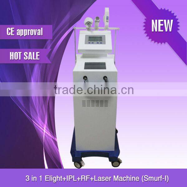 Aesthetic Multifunctional machine united E-light+RF+Laser 3 technologys (FB-LJL-III)