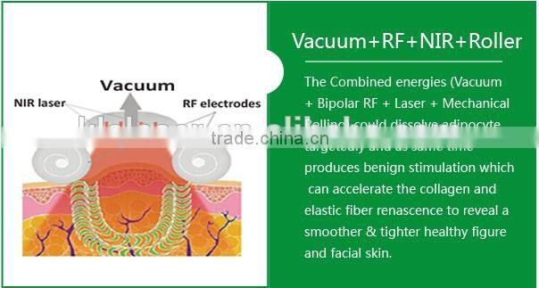 Ultrasonic cavitation+ RF+Vacuum liposuction system/CE and 2 years warranty