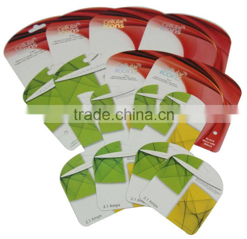 silver stamping paper hang tag for 2 in 1 iph 4S