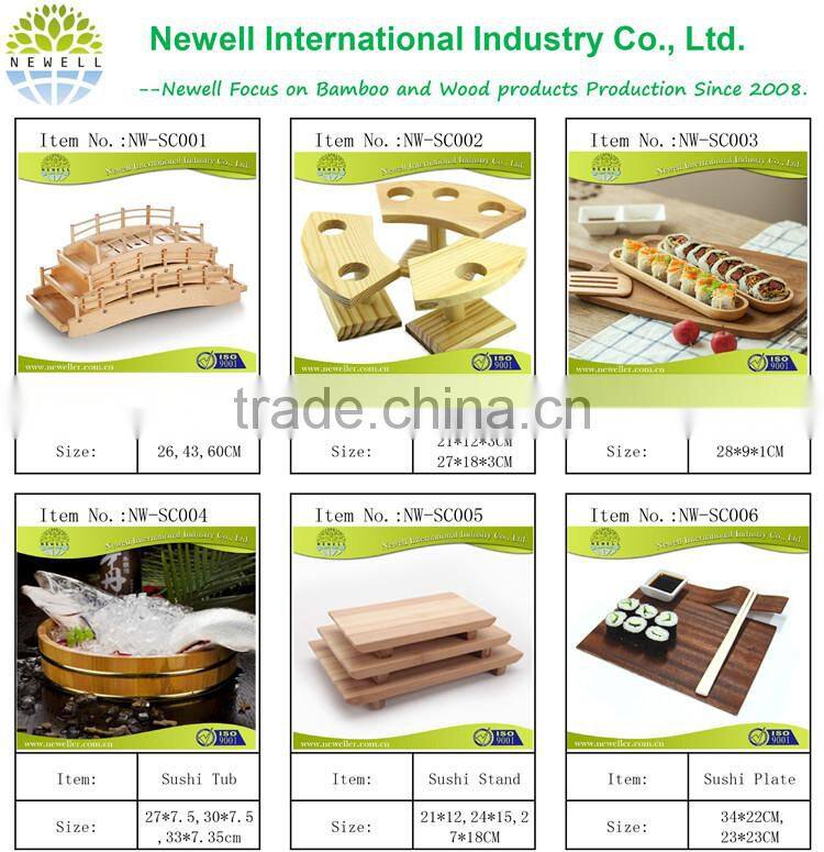 best selling disinfect sushi serving bridge with packing