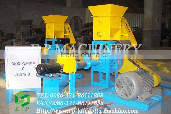 China factory price floating fish feed pellets extruder machine with CE Certificate