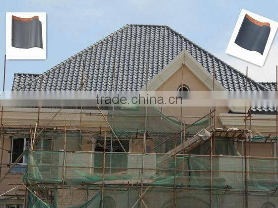 best selling glazed ceramic spanish roof tile clay for vila