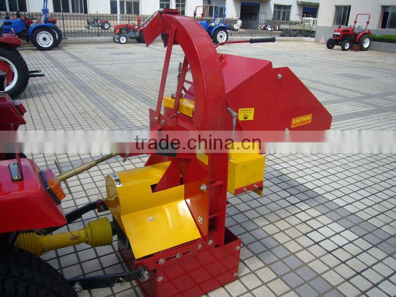 WC-6 WC-8 PTO wood chipper with CE certificate for farm tractors