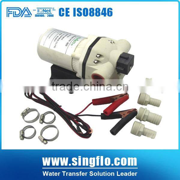 4M self-priming with continuous duty fuel oil transfer pump of 12v DC 43PSI