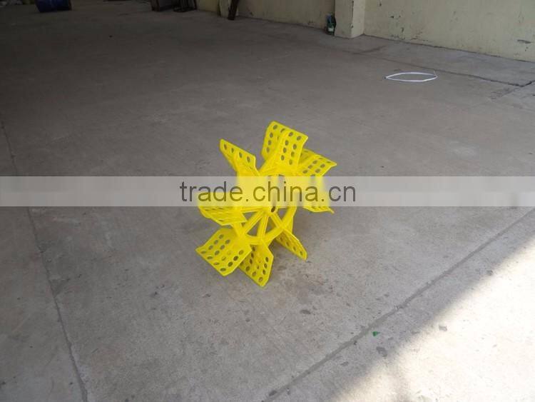 Diesel Engine Paddle Wheel Aerator with 16 impellers