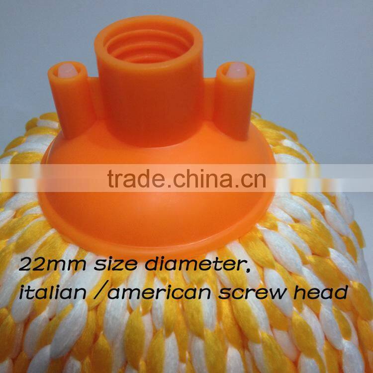 mircofiber mop head/100% polyester mop/good sale mop