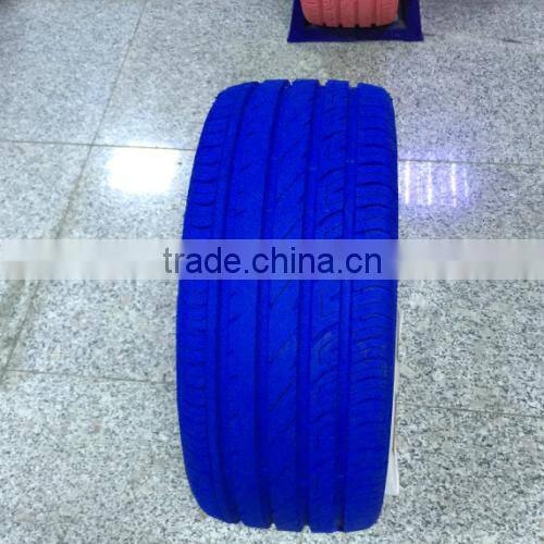 colored car tires