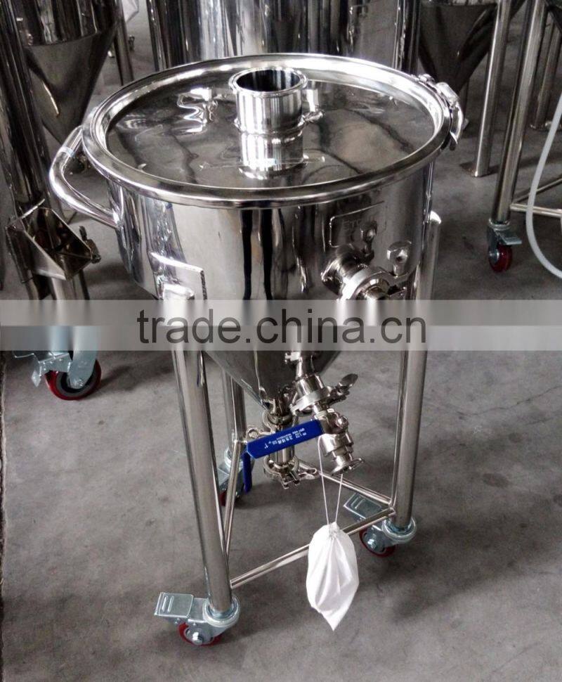 Stainless steel self diy beer brewing conical fermenter