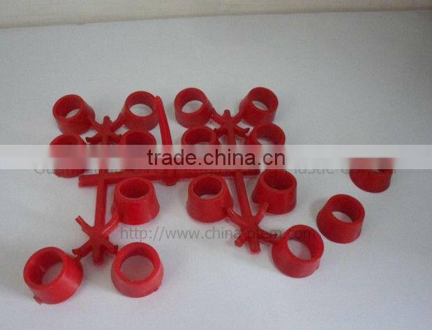 Soft tough TPU plastic red injection gasket
