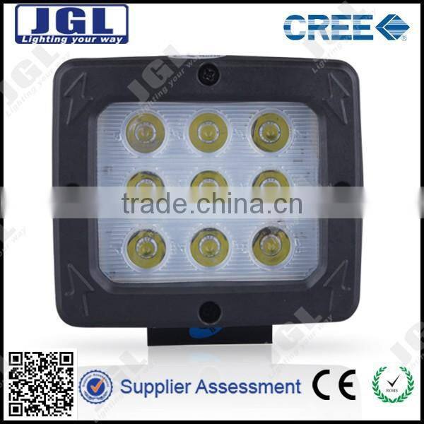 27W Led Work Light for Off Road Truck Tractor High Power Led Work Lamp