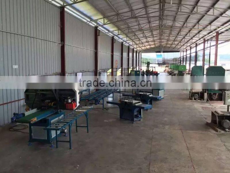 Log Multi-Blade Rip Saw and Board Edger