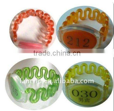 colorful smart wrist bands