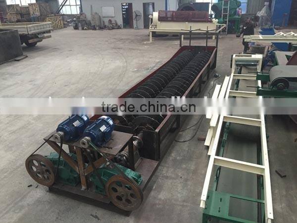 Hot selling river sand washing machine, screw stone sand washing machine price