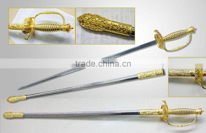 training ceremoinal military navy swords