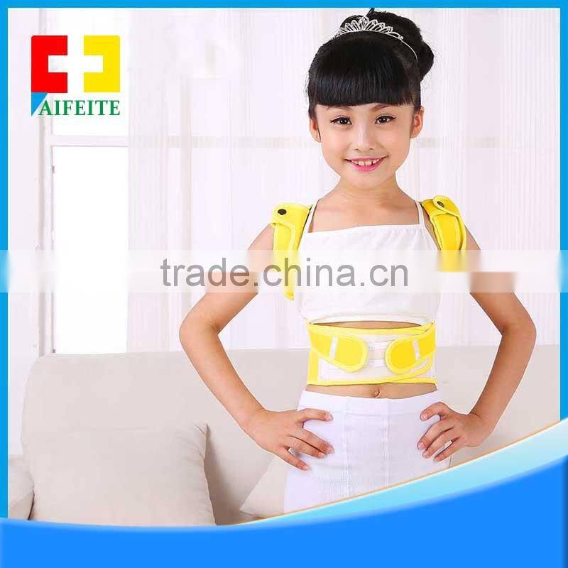 For kid adjustable back support belt for corrector posture shoulder support brace