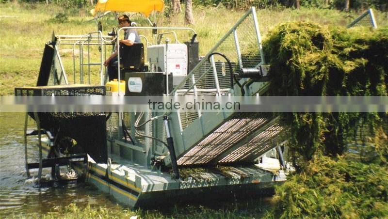small Aquatic weed harvester/Garbage salvage ship/ Aquatic plants harvesting machinery