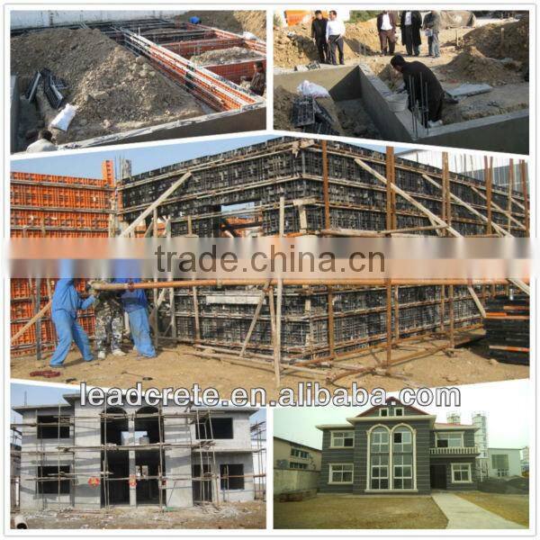 High efficiency foam cement block/brick making machine