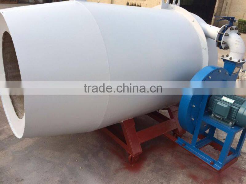 Coal dust burner for coal burning furnace used in steel factory