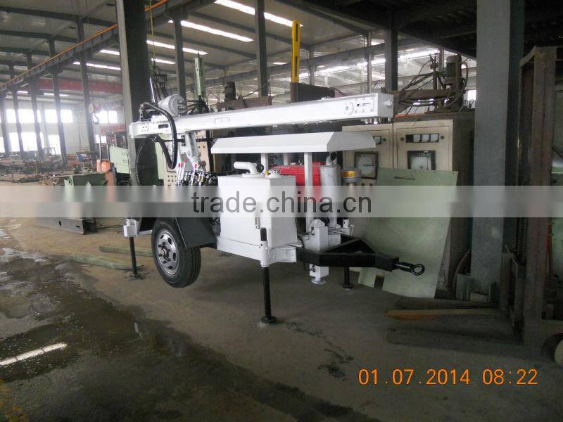 small portable water well drilling rig(CTQ-L100Y)
