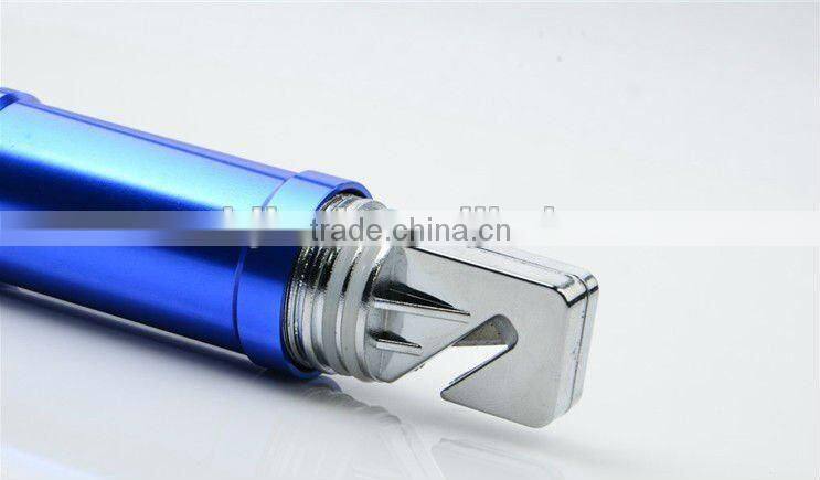 Emergency life-saving mini-car safety hammer LED light