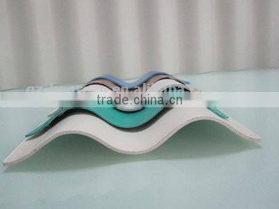 beautiful PVC roof tile, strong plastic roofing tile,plastic roof tile