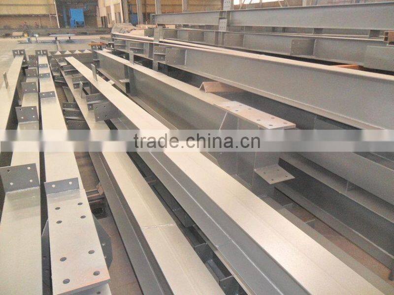 125x21x2.5m prefabricated steel structure chicken house in Ukraine