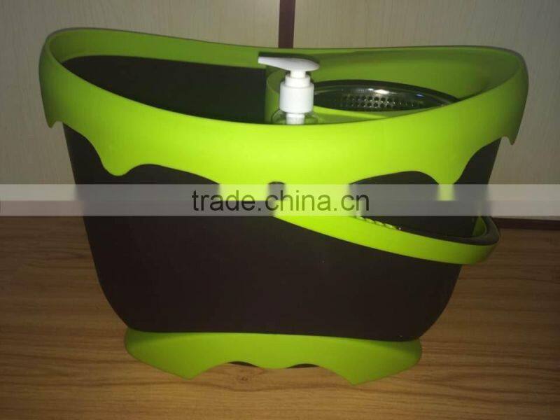 High speed 360 spin mop with big size bucket
