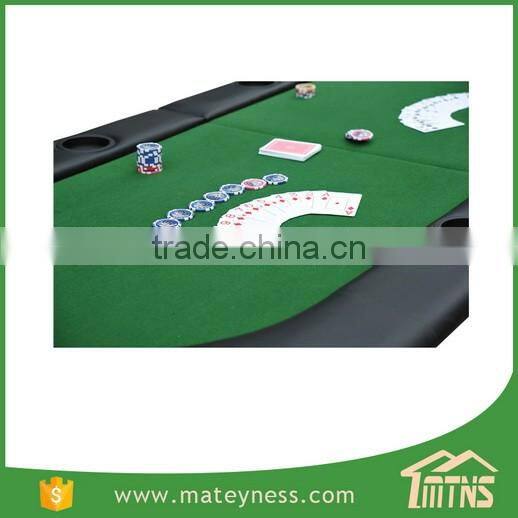 1.85m Folding 8 Players Casino Game Poker Table Top