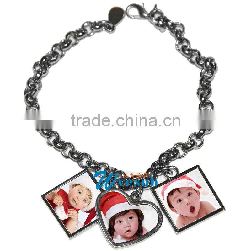 2015 Fashionable Sublimation Print Necklace Jewelry