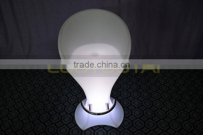 2015 New design modern 42'' high-grade led bar stool high back wing chair LED light stool chair LTT-BS04