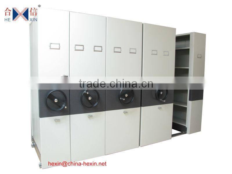 Mobile Compactor Cabinet,Metal Mobile mobile mass shelf Library Equipment