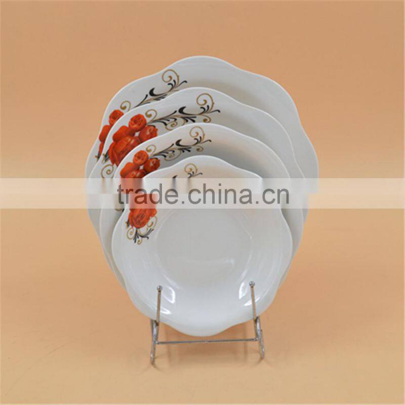 ceramic porcelain dinner dish