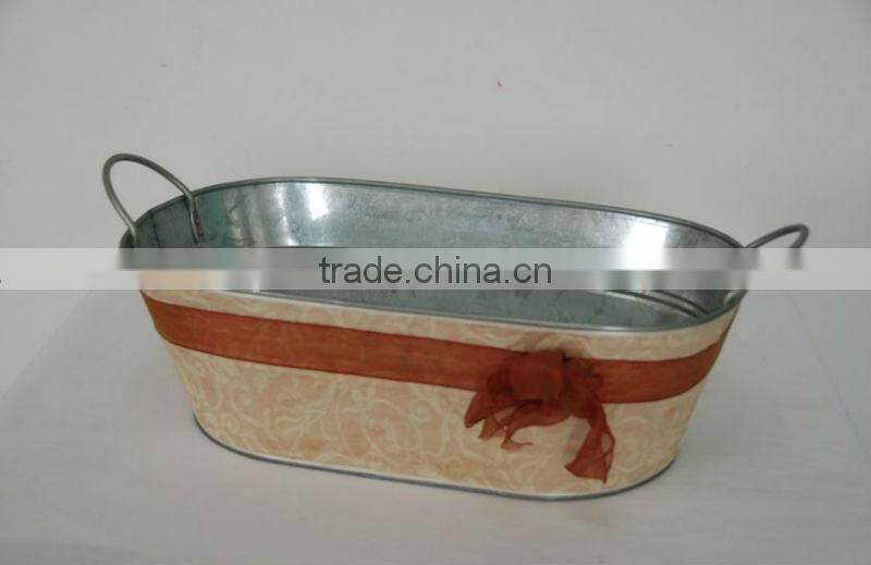 Basin enamelware home gardening ice basin ice tray With the shelf