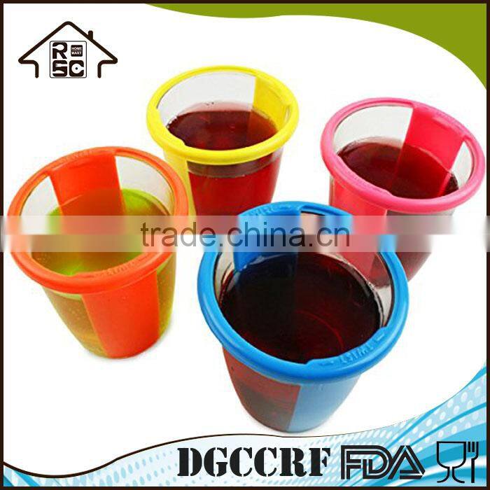 High Production 2 oz Plastic Resuable Jello Shot Cup 12pack