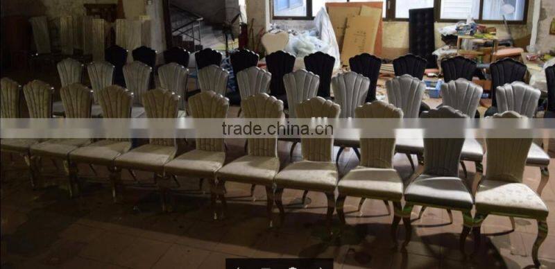 B8035 stainless steel wedding banquet chairs for sale