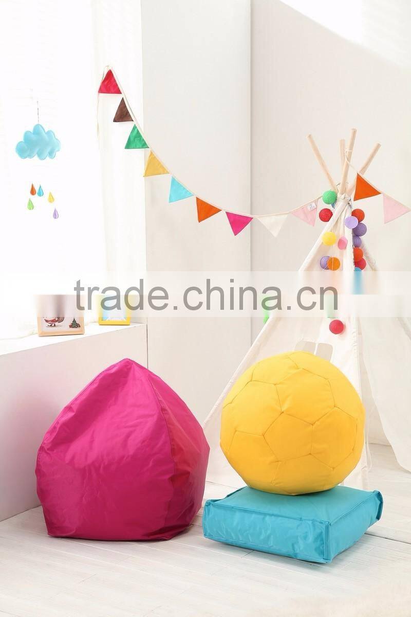 2016 new colorful cartoon children safe lazy bean bag kids sofa nursery school indoor playground 2016 new kid furniture toy