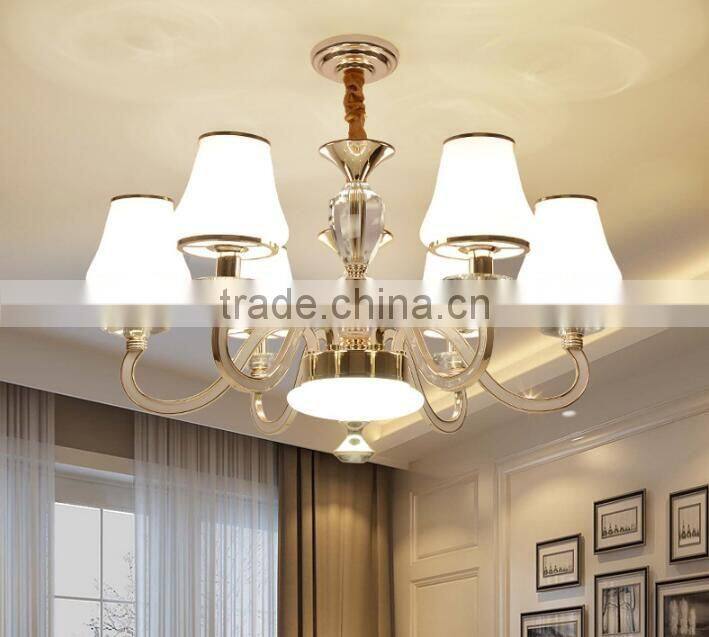 M968 Momoda decorations European simple Crystal modern living room bedroom lighting chandelier pendant lamp