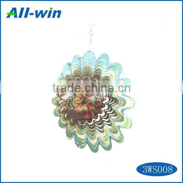 2017 new design Beautiful Butterfly Wind Spinner
