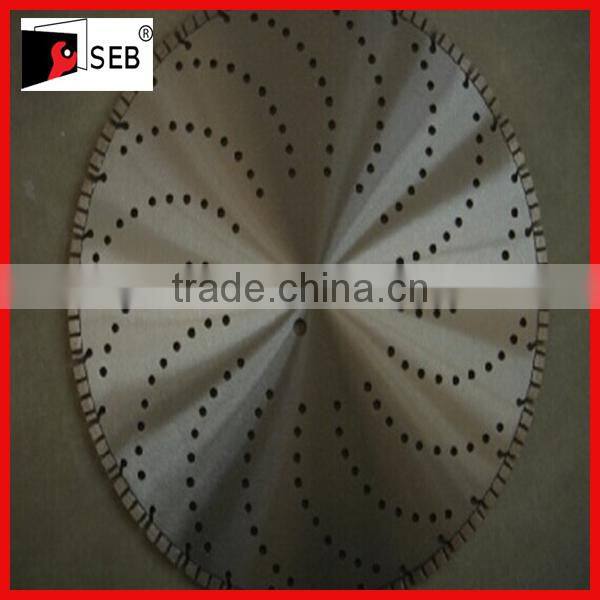 hot pressed diamond cutting blades for asphalt