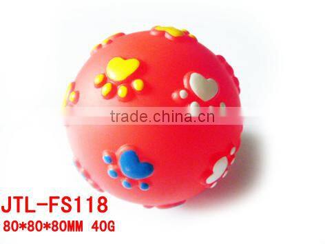 Novelty Plastic Rubber Pet Ball Toys