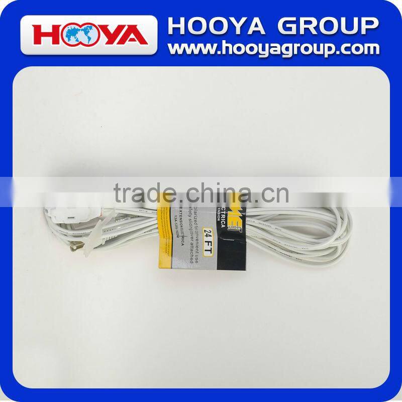 Indoor 110V UL male to female flat extension cord