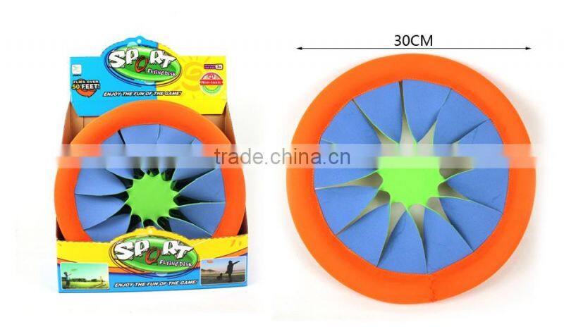 Outdoor sports toys 30cm fabric textile frisbee