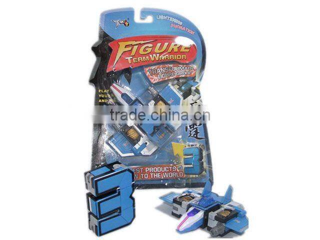 Kids Plastic Transformable Toys Figures 0-9 QS120812020