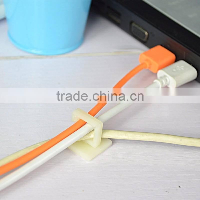 Table organizer adhesive tape Wire Cord Cable Drop Cord Clips