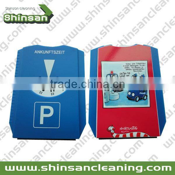 2017 Logo Printed Parking Disc/automatic parking disc/parking disc clock
